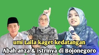 Download Lagu Ning umi Laila terbaru - umi Laila kaget kedatangan Abah anza \u0026 istrinya di Bojonegoro  MP3