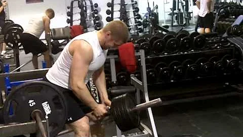 T-Bar Rows - Back Training