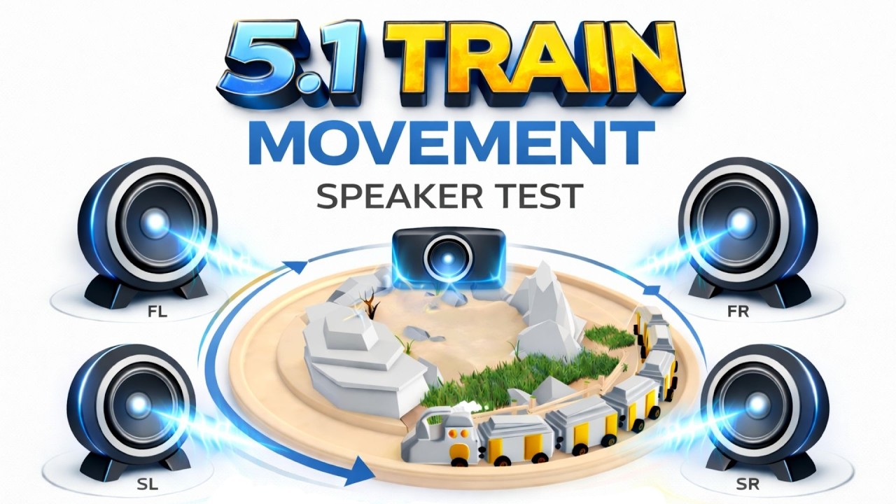 Toy Train in Dolby 5.1 Surround | Speaker Movement Demo - YouTube