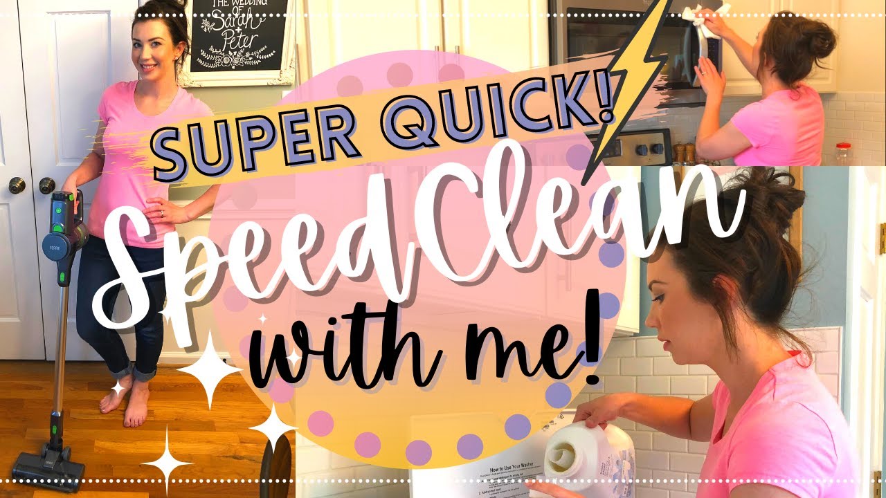 ⚡️SPEED CLEAN WITH ME 2021 / cleaning motivation / EXTREME speed clean