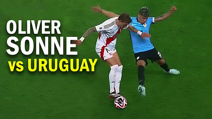 OLIVER SONNE vs URUGUAY | SELECCIÓN PERUANA  ● 2024ᴴᴰ