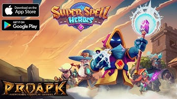 Super Spell Heroes Gameplay Android / iOS (Real-time PvP)
