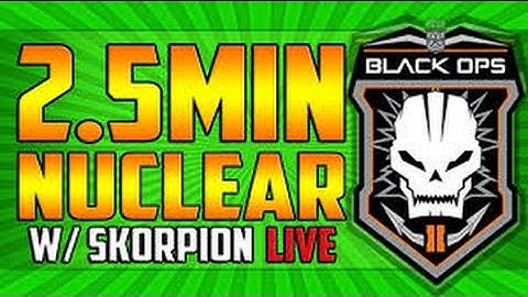 Bo2 Solo *2 Minute* Nuclear  w/ Skorpion Evo