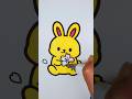Cute Bunny Coloring ASMR 🐰 | Satisfying Marker Sounds ✨ No Talking