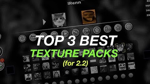(HIGH ONLY) TOP 3 BEST GEOMETRY DASH TEXTURE PACK!!! Geometry Dash 2.2