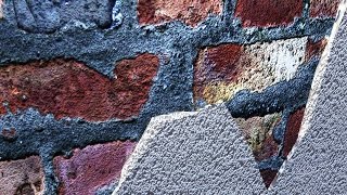 How to model busted stucco on a brick wall in Maya