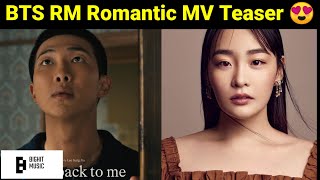 BTS RM 'Come Back ' MV Teaser 😍 | RM Girlfriend In MV