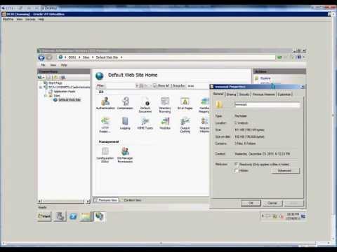 Edit permission to a website in IIS on a Windows 2008 R2 server