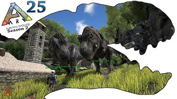 ARK Survival Evolved Gameplay - S2 Ep25 - Mate Boosted Trex Taming - Let
