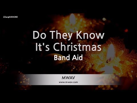 Band Aid-<strong>Do</strong> They Know It&amp;#39;s Christmas (Melody) (Karaoke <strong>Version</strong>) [ZZang KARAOKE]