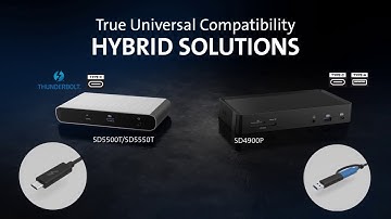 Kensington Hybrid Docking and Lock and Dock Station Solutions