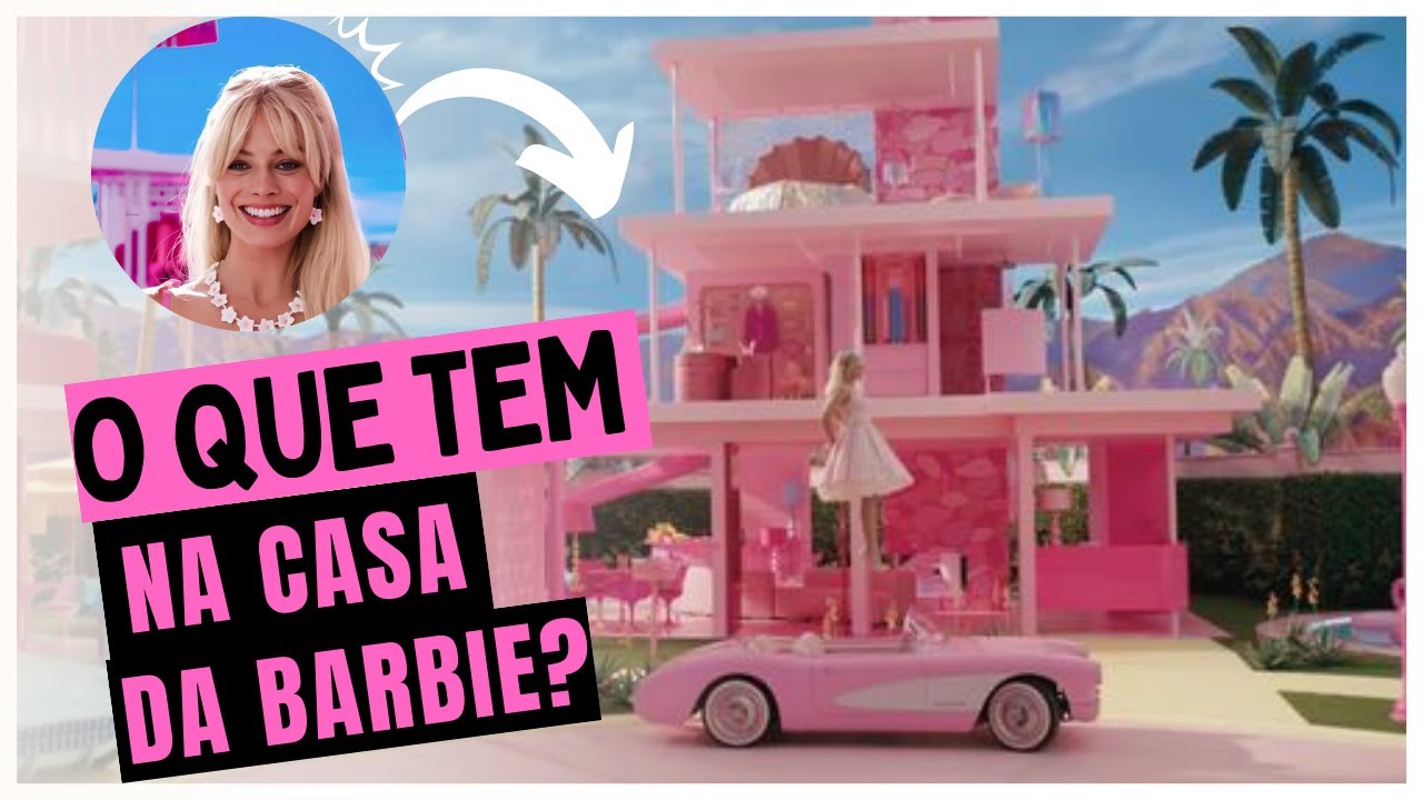 CASA DA BARBIE COM GAVETAS