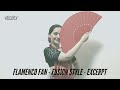 Flamenco fan  excerpt