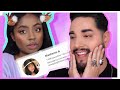 MissDarcei !! | Pro MUA Reacts #MAKEUP