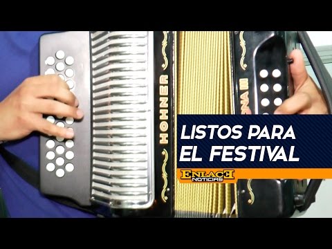 Grupo vallenato listo para el festival