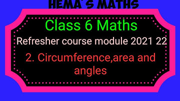 6th maths refresher course 2021 22/chapter 2 answer key