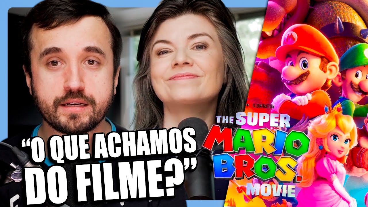 ASSISTIMOS O FILME DO MARIO! 