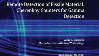 DOE NNSA SSGF 2011 - Remote detection of fissile material