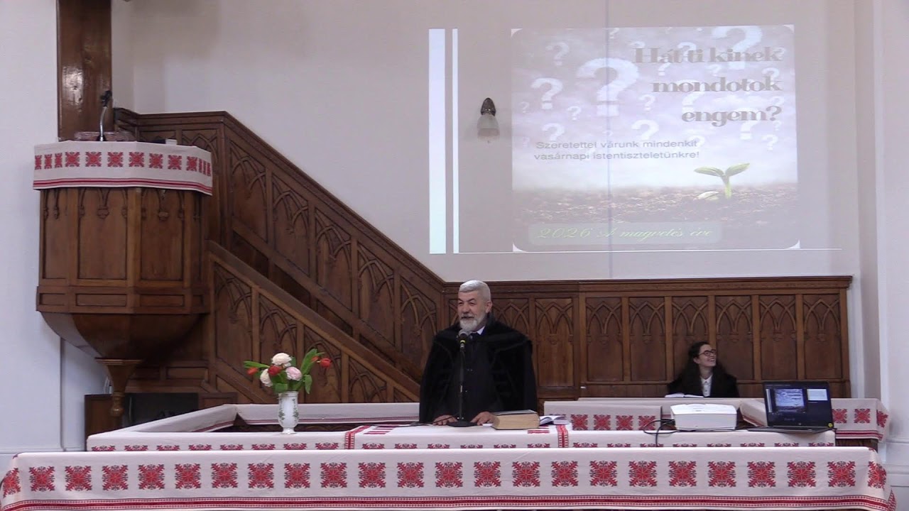 2026.03.08. Böjt 3. vasárnapja - istentisztelet, élõ közvetítés