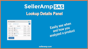 SAS Lookup Details Panel