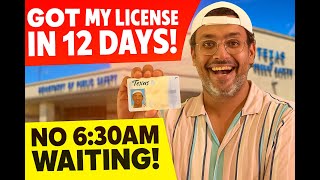 Got My Texas Driver’s License in 12 Days! | DPS Hack & Same-Day Appointment
