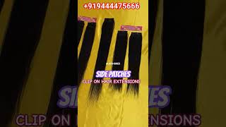 Side Patches | Clip on hair extensions