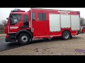 HLF Und DLK Der Feuerwehr Düren Auf Einsatzfahrt Zu P Aufzug HLF Und DLK Der Feuerwehr Düren Auf Einsatzfahrt Zu P Aufzug
