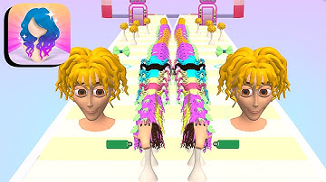 Wig Maker ​- All Levels Gameplay Android,ios (Part 55)