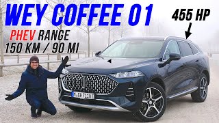 This 42 kWh Chinese PHEV SUV conquers 🇩🇪 ! GWM WEY Coffee 01 REVIEW (WEY Mocha)