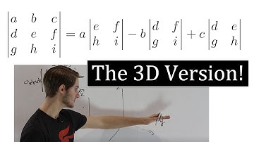 3.5: Determinants in 3D - Valuable Vector Calculus