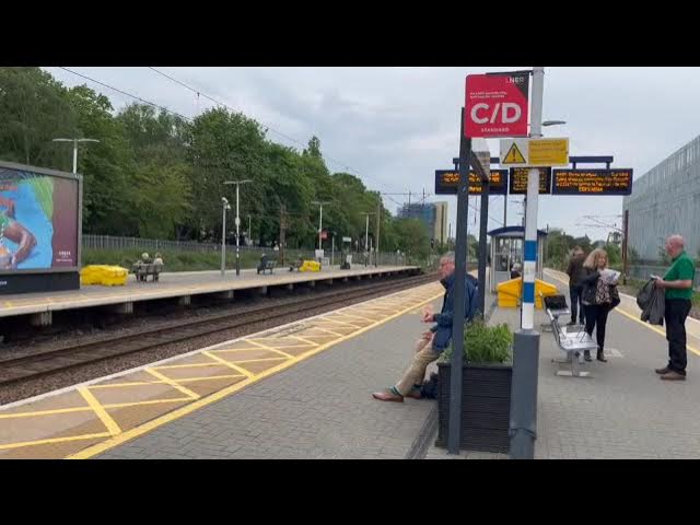 "Stand back from the platform" - Wow, no kidding!!!