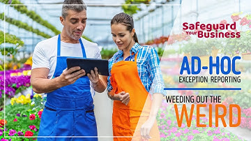 Ad-Hoc Exception Reports