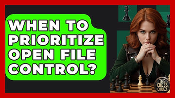 When To Prioritize Open File Control? - The Chess Codex