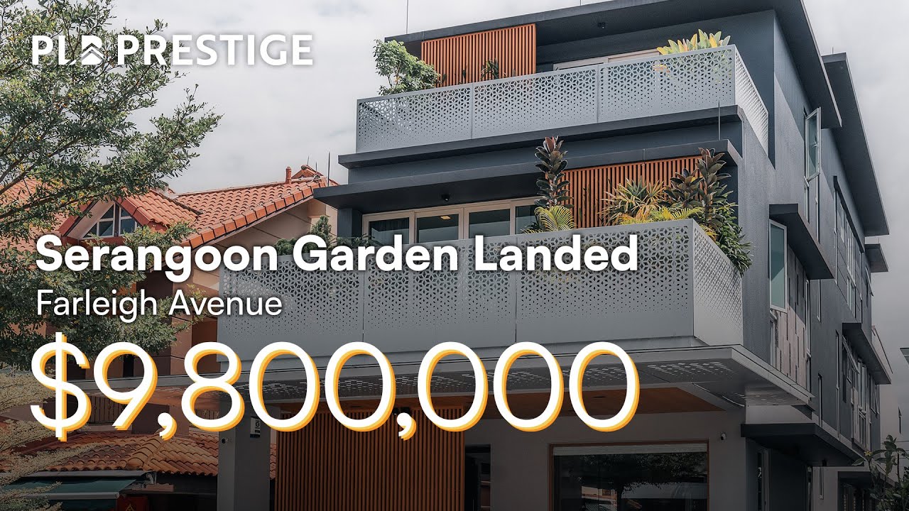 Serangoon Garden Estate - 2.5-Storey Detached @ Farleigh Avenue with 999-years Leasehold |$9,800,000