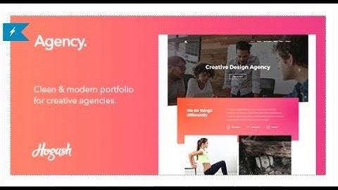 Agency Portfolio - Creative Portfolio HTML Template | Themeforest Templates