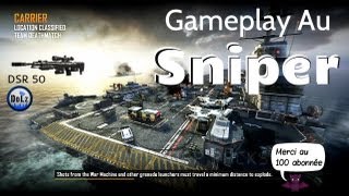 Black ops 2: DSR-50 Sniper Gameplay (Flash scope)