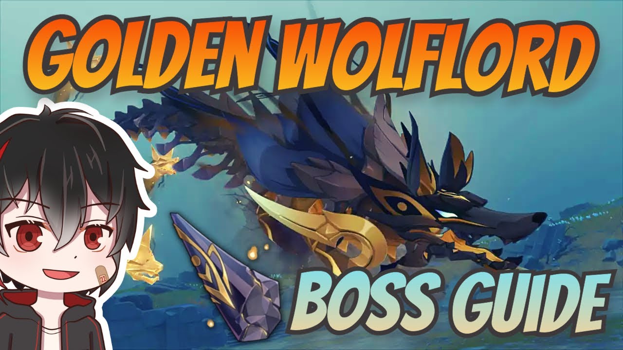 Golden Wolflord (Easy) Boss Guide Genshin Impact YouTube