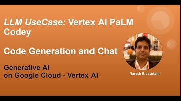 GCP Gen AI - PaLM API Codey - Google Cloud LLM - DIY#8