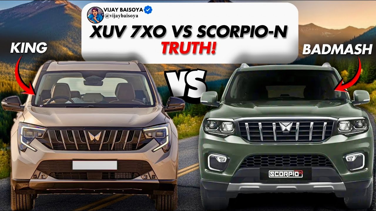 XUV 7XO vs Scorpio N: The Ultimate 2026 Comparison!