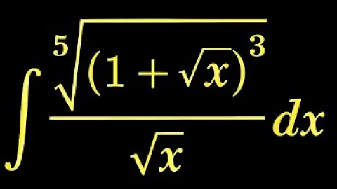 U-Substitution Integration | Step-by-Step for ∫√((1+√x)³)/√x dx