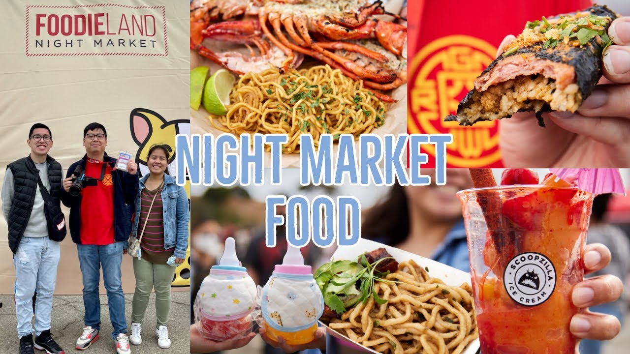 WHAT WE ATE at FOODIELAND NIGHT MARKET GiantEATS FOOD ADVENTURES
