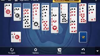 Microsoft Solitaire Collection: Spider - Hard - December 2, 2016