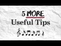 5 MORE Useful Tips for Music Directors/Conductors