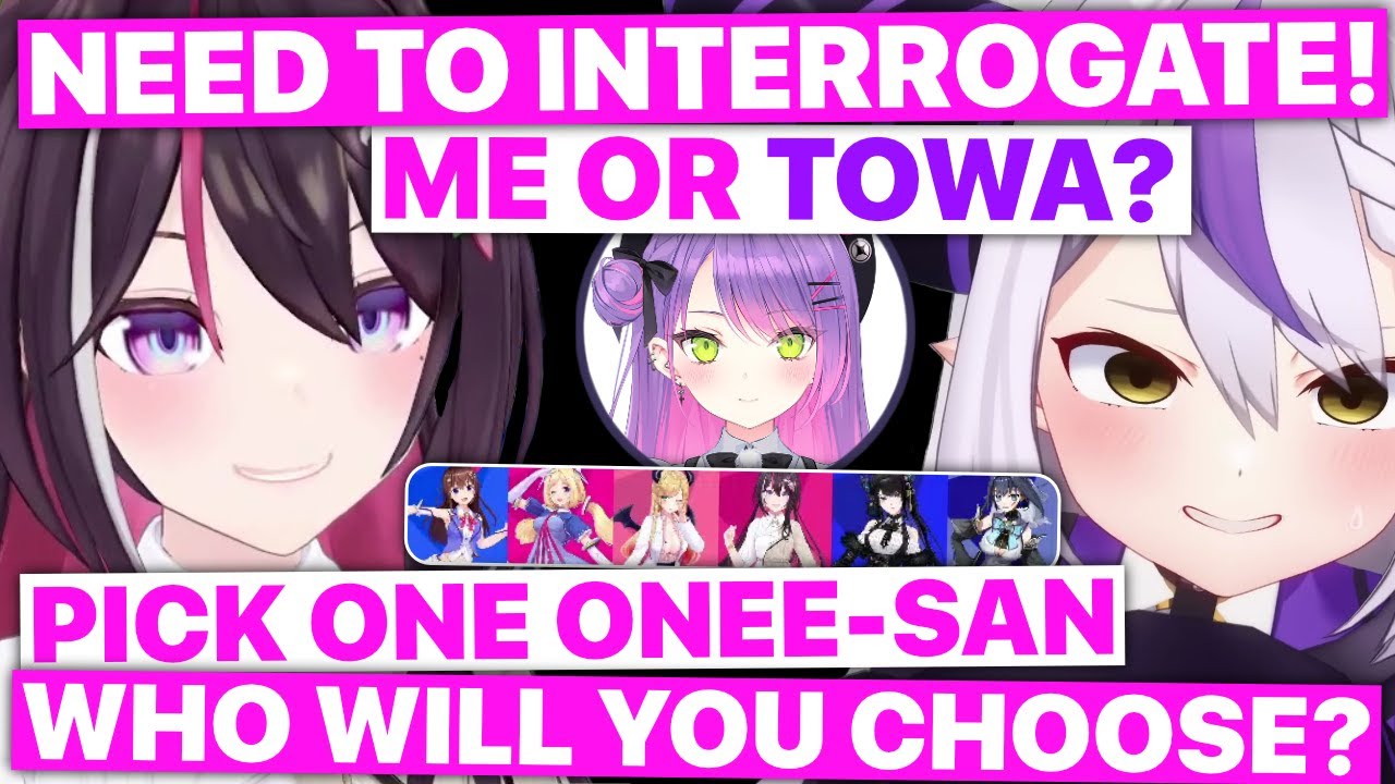 AZKi Wants To Interrogate Laplus (AZKi, Laplus Darknesss / Hololive) [Eng Subs]