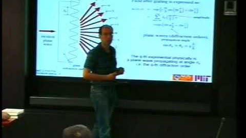 Lec 16 | MIT 2.71 Optics, Spring 2009