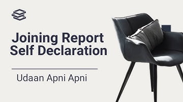 ਹਾਜ਼ਰੀ ਰਿਪੋਰਟ || Joining Application Form|| Self Declaration Certificate|| Integrity Certificate