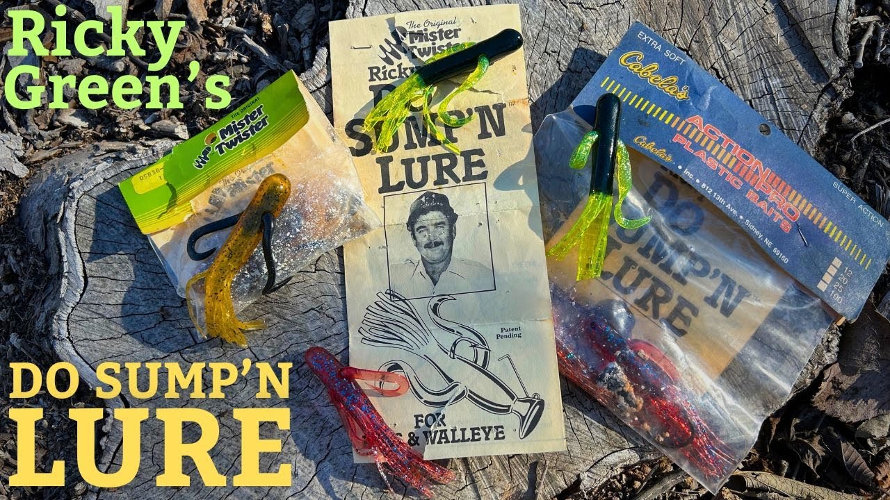 Ricky Green's DO SUMP'N LURE - Fishing Vintage Soft Plastic Lure's 