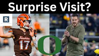 BIG NEWS For Oregon Recruting | QB Target Takes Surprise Visit? Details