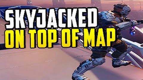 Call Of Duty Black Ops 3 - SKYJACKED On Top Of Map Glitch  | BO3 Multiplayer Glitches