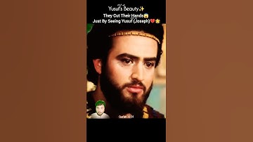 Yusuf’s Beauty✨🔥 They Cut Their Hands🩸😱 Just By Seeing Yusuf (Joseph)💔🌟 #shorts #yusuf #joseph